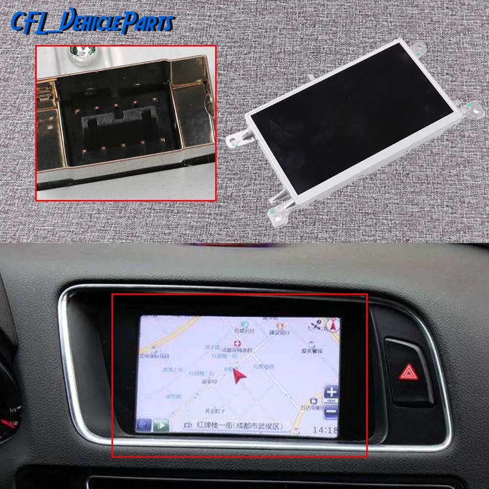 

MMI Multi Media Display Unit 6.5" LCD Screen GPS Nav Monitor 8T0919603G E F For Audi A4 2008-2015 B8 A5 Q5 2010 2012 2015 2017