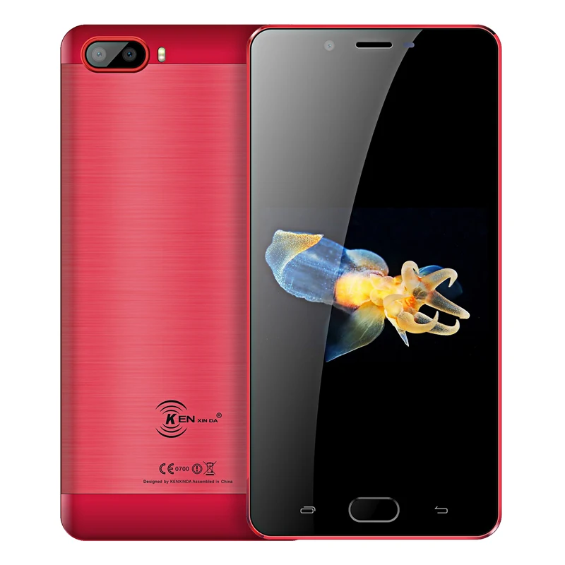 KenXinDa S9 5 дюймовый смартфон 4G LTE на Android 7 0 2 ГБ + 16 Гб MTK6737 4 ядра 13.0MP 5000 мА/ч мобильный