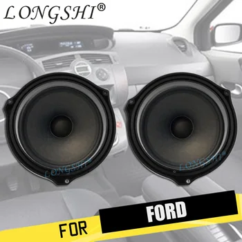 

LONGSHI 2Pcs 6.5" Inch Car Front Door Speaker Mounting Adapter Plate Bracket Spacer Ring for Ford Focus Loudspeaker Accessory