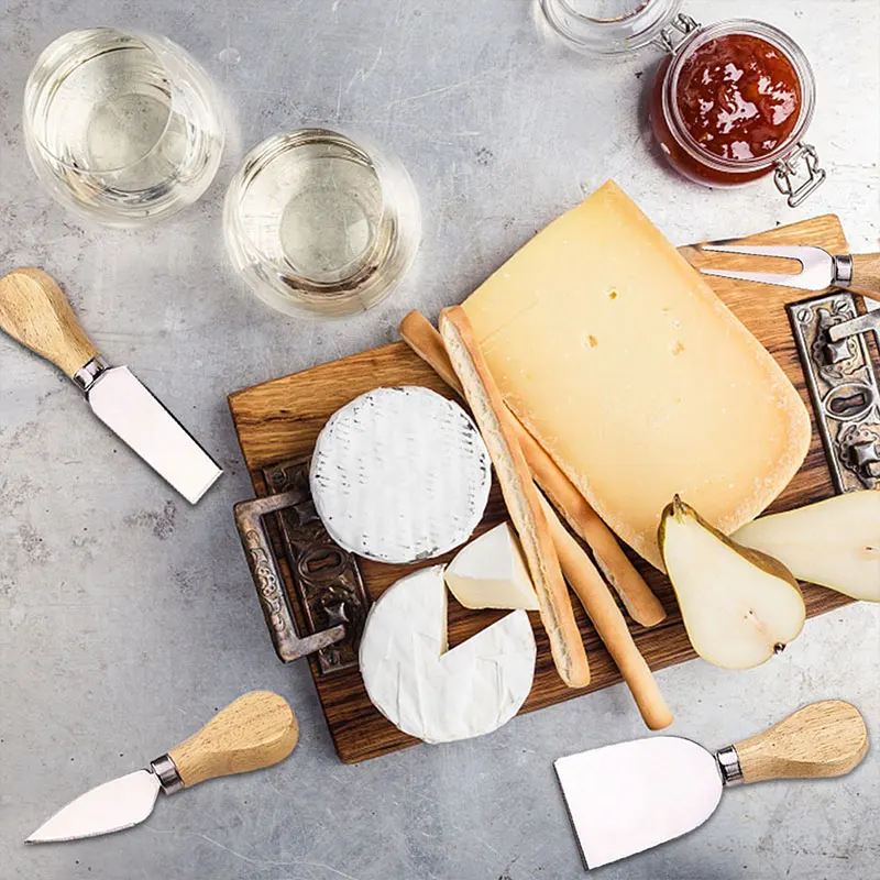 Kitchen-Tools-4pcs-set-Knives-Bard-Set-Oak-bamboo-wood-Handle-Cheese-Knife-slicer-Kit-Cooking-cheedse-cutter-Useful-Accessories-6