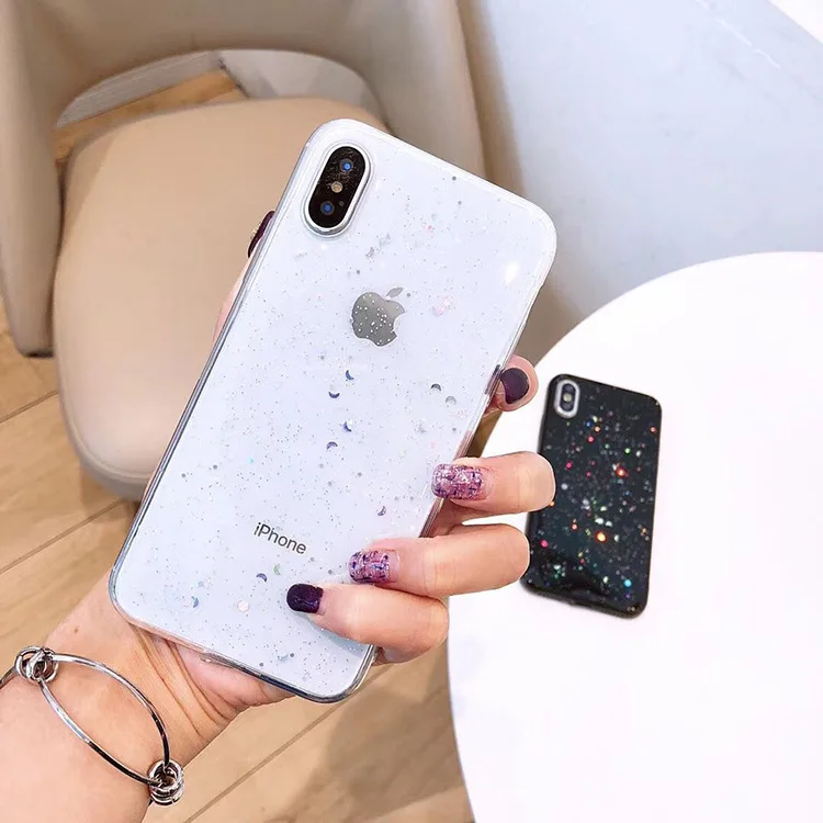 2019 Luxury Brand For Iphone 7 Case Iphone XS Max Case XR 6S 7 8 S 6 Plus Glitter Jewelled Diamond Back Cover For Iphone X Case