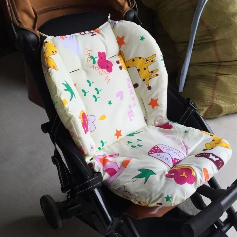 

NEW Baby Stroller Seat Cartoon Umbrella Cart Car Print Cushion Stroller Pad Mattresses Pillow Cover Child Carriage Car Pad
