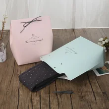 Подарочная коробка Нижнее белье носок шарф колготки выпечки сладости в подарочной коробке Свадебная вечеринка розовый упаковочная коробка изготовление под заказ 6 шт./компл