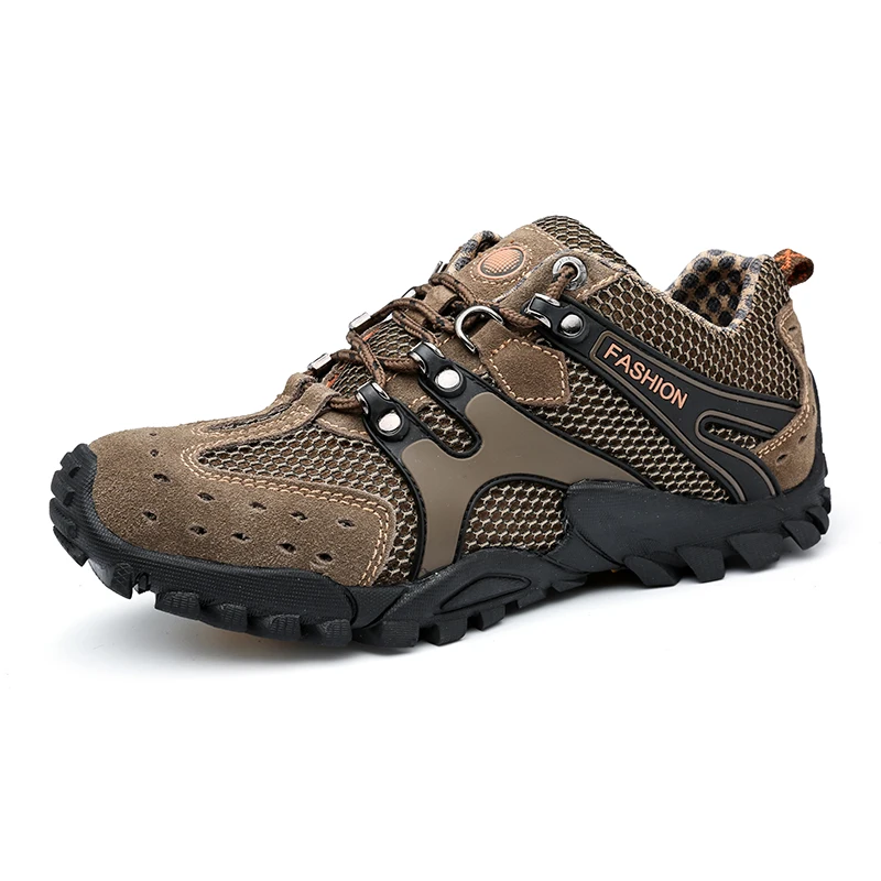 2017 Men Hiking Shoes Clorts Sneakers Men Rubber Mountain Shoes