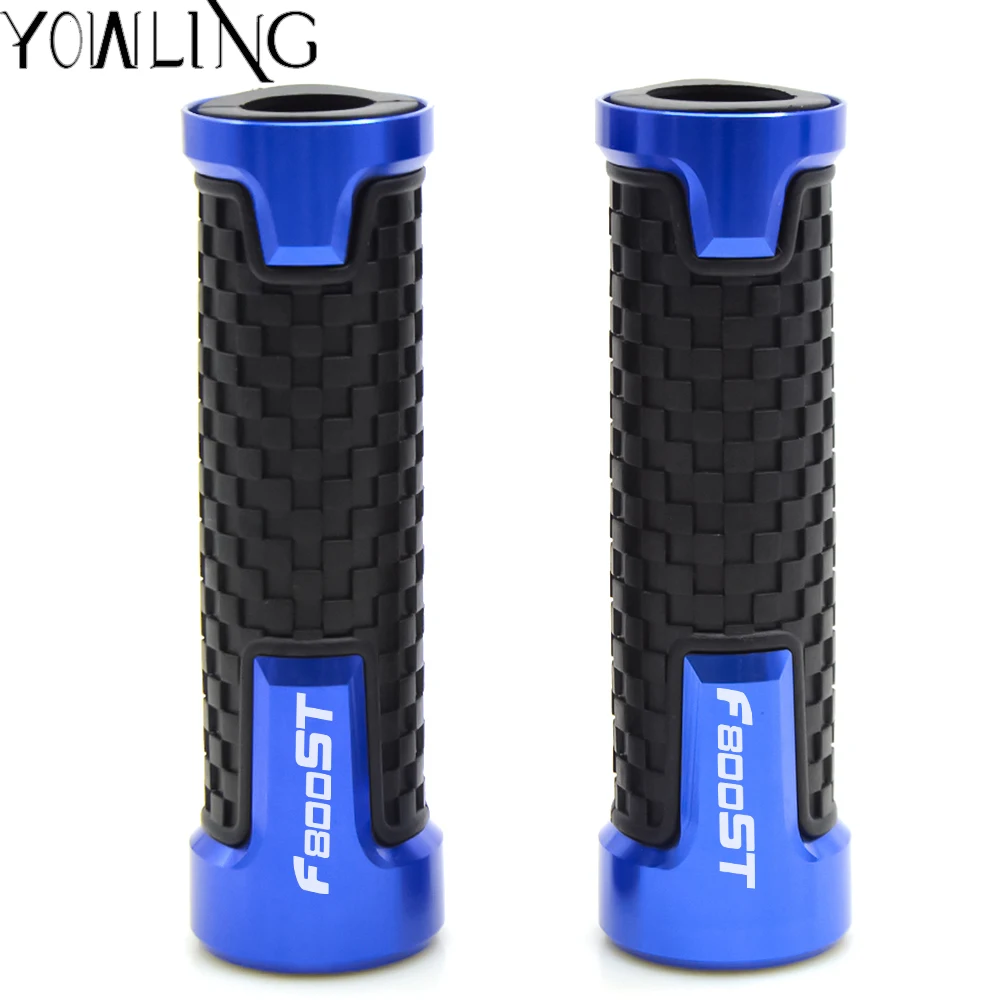 

FOR BMW F800ST 2006 2007 2008 2009 2010 2011 2012 2013 2014 2015 7/8" Motorcycle CNC Rubber Handlebar Hand Grips Bar End Grip