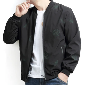 

8XL 7XL Oversize Men Windbreaker Cycling Jackets Male Male's Zip Thin Coat 2019 Spring autumn Sport Outdoor Jackets Sportwear