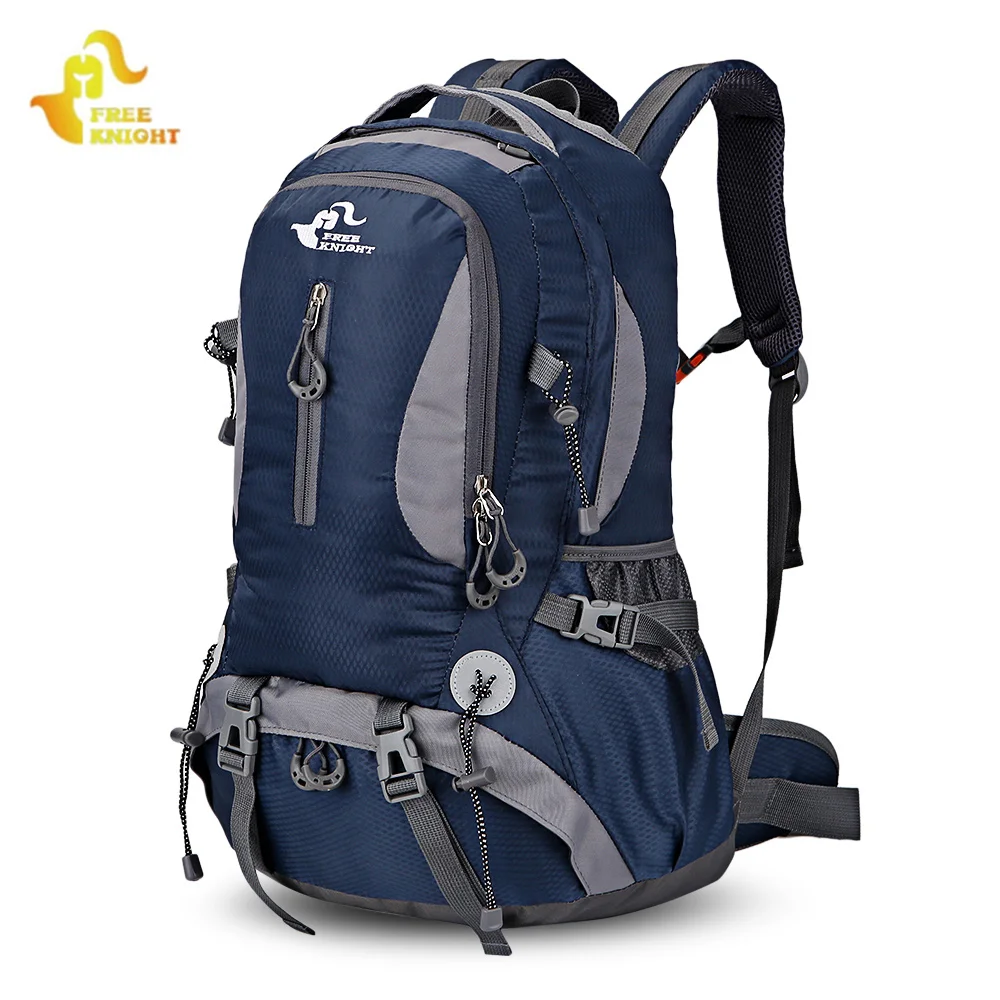 preço Cavaleiro livre 30L Caminhadas Escalada Camping Montanhismo Mochila Caminhadas Escalada Bolsa De Viagem Esporte Mochila Impermeável Ao Ar Livre