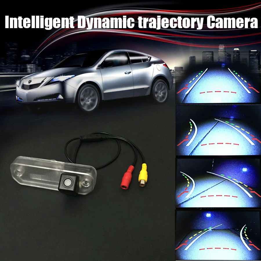 

CCD COMS Intelligent Dynamic trajectory Sport License Plate Camera RearView Backup For Hyundai Grandeur XG XG25 XG30 XG300 XG350