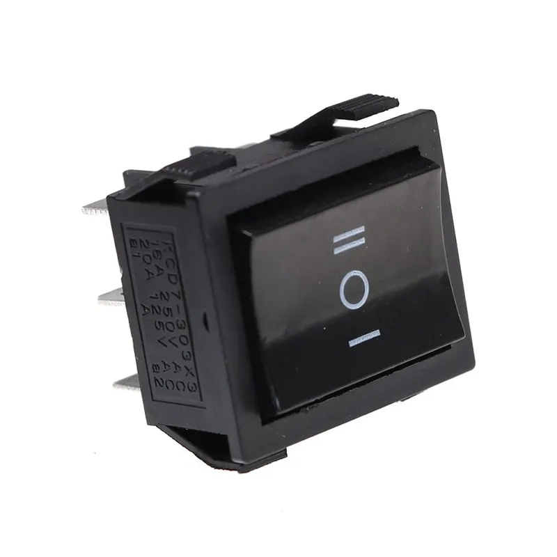 

Power Switch KCD7-303 Perforate 9Pin ON - OFF - ON Boat Rocker Switch 28 x 31mm