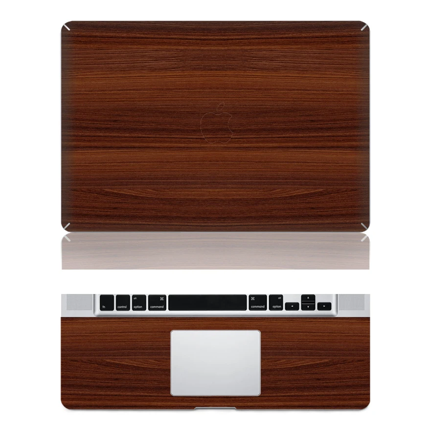 Wood Texture Vinyl Sticker Decal Skin Cover Case For Laptop Apple Macbook Pro Air Mac 11