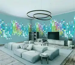 Полный дом фон стены квадраты аудио абстрактный минималистичный HD 3d обои