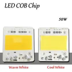 50 Вт COB лампа Чип Интегрированный холодный белый теплый белый AC 220-240 В светодиодный умный IC Высокое Мощность Входной драйвер для DIY