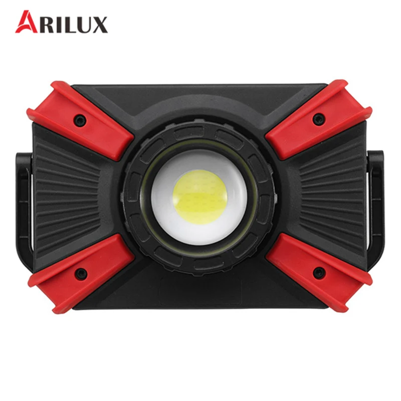 

ARILUX 10W Portable Lanterns USB Rechargeable 1000LM COB LED Floodlight Flashlight Camping Light Focusing Lens Outdoor Work Lamp