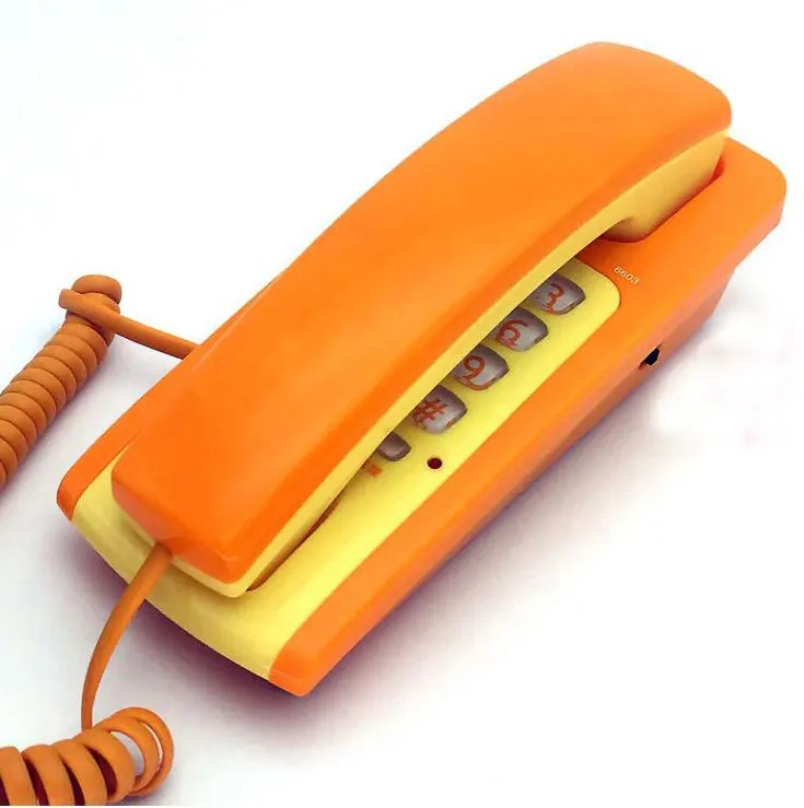 Классический мини стационарный телефон настенный Fixe Telefonos де Каса Хуа telefoon telefonos де Каса домашний офис