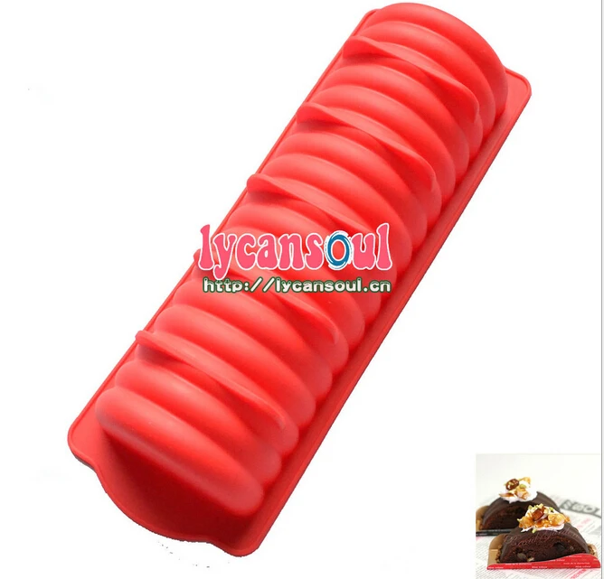 Шифон торт для муссов хлеба log hotdog силиконовые формы кулинарные инструменты