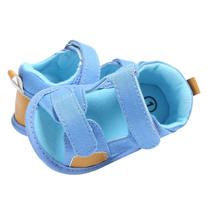 Летняя дышащая детская обувь для мальчиков; разноцветная Нескользящая Повседневная парусиновая обувь