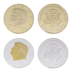 Памятная монета 2018 американский Президент Трамп коллекция искусство подарок BTC Биткойн