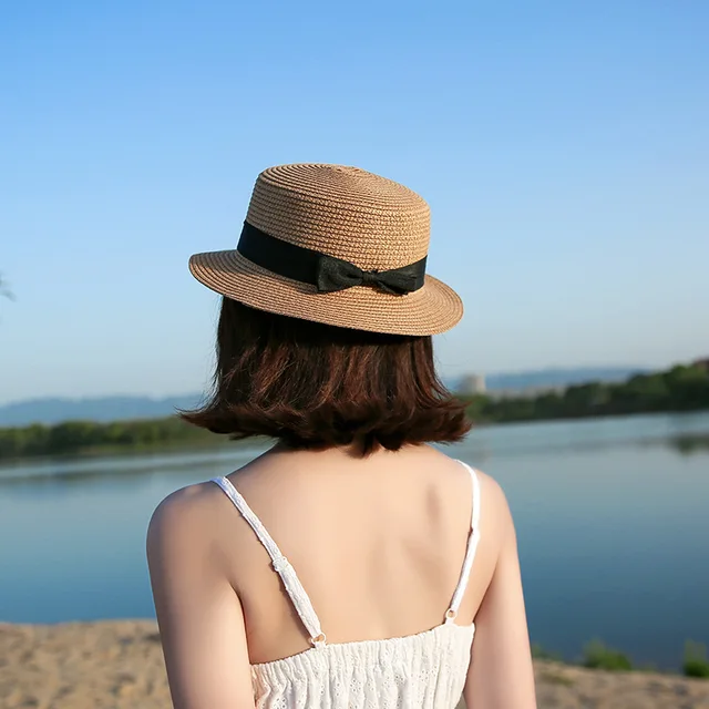 Cokk Panama Hat Simple Summer Beach Hat 