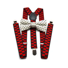 OnnPnnQ дизайн для мужчин и женщин 3 зажимы подтяжки унисекс пледы универсальные галстук-бабочка набор подтяжек индивидуальные цветные подтяжки для мужчин