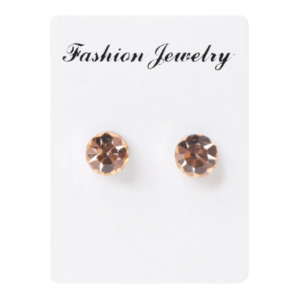

ZLROWR 1 Pair Weight Loss Earrings Healthy Stimulating Acupoints Stud Magnetic Therapy