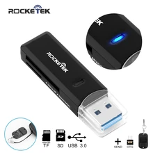 Rocketek устройство для чтения карт SD/TF и micro SD usb 3 0 5 Гбит/с|phone card