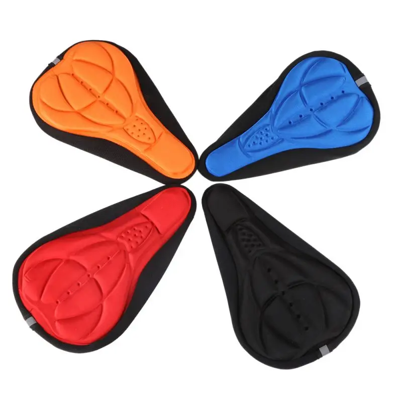 

1pc Comfortable Cushion Soft Seat Cover Useful Bike Part Bicycle Saddle Silicon Gels Bike Saddle Cover Cycling Seat Mat