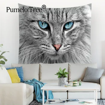 

Psychedelic Creative Sphynx Tapestry Animals Cute Cats Dog Wall Tapestry Pug Wall Hanging Tapestry Wall Wandtapijt Hippie
