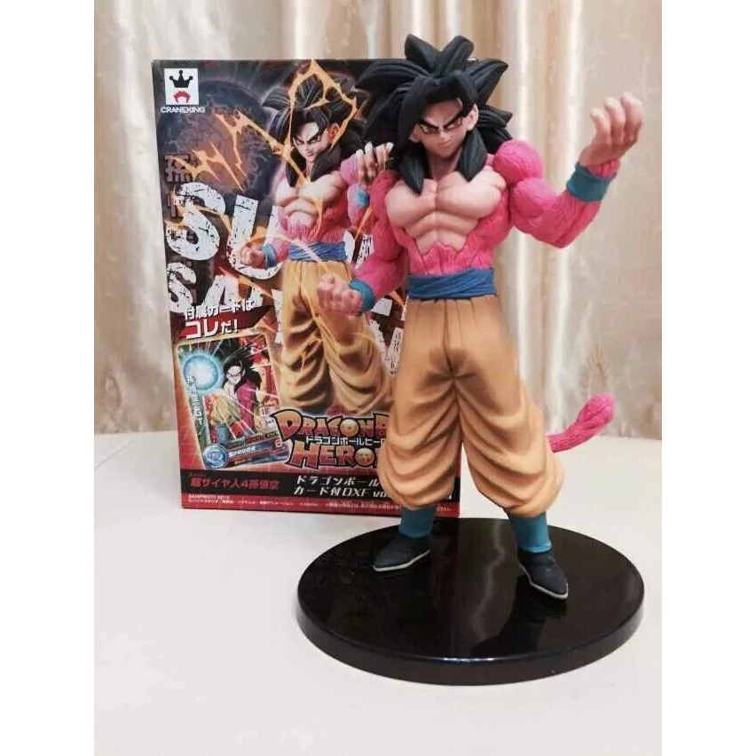 

17cm Son Goku Super Saiyan 4 Dragon Ball GT Collection Model PVC Cartoon comics Action Figures High Quality Toy for Kids