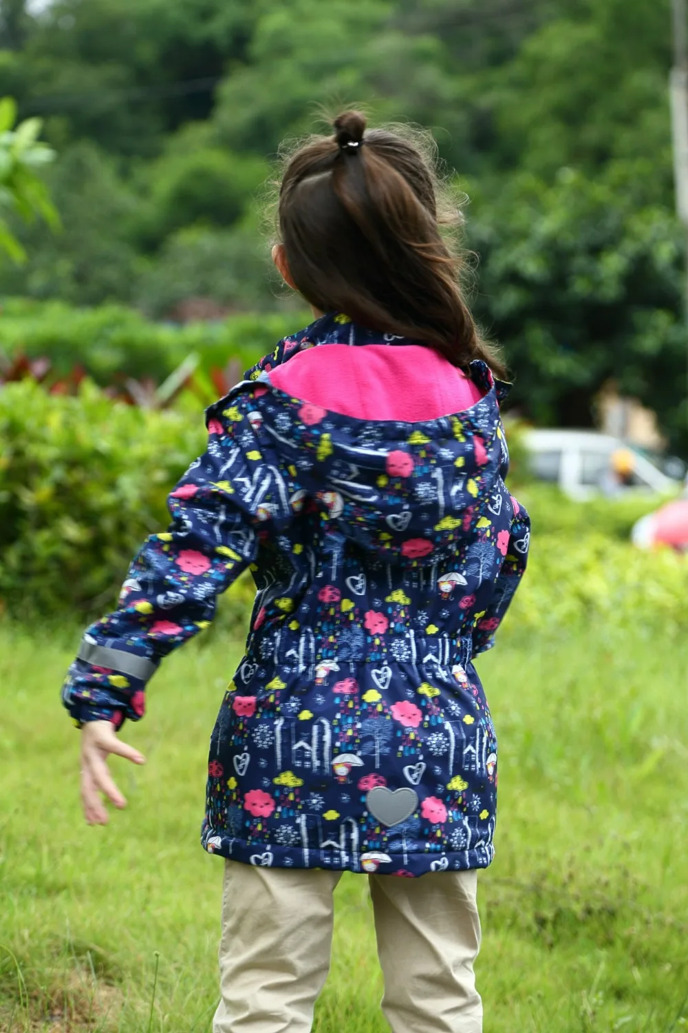 Água à Prova de Vento Quentes de lã à Prova d' Polar para 3-12t Crianças Outerwear Bebê Meninas Jaquetas Cabolsa Outono Inverno Primavera 15 Casaco Crianças Quentes de Lã Polar Para