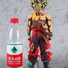 32 см Dragon Ball ВСГУ Сон Гоку фигурку игрушки коллекция кино Аниме мальчик мультфильм милый Новогодний подарок Рождество электронные ПЭТ