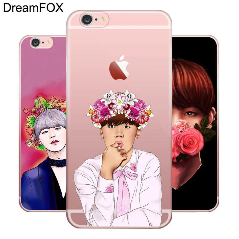 

DREAMFOX M069 Bts Young Foreve Van Gogh Soft TPU Silicone Case Cover For Apple iPhone X XR XS Max 8 7 6 6S Plus 5 5S SE 5C 4 4S