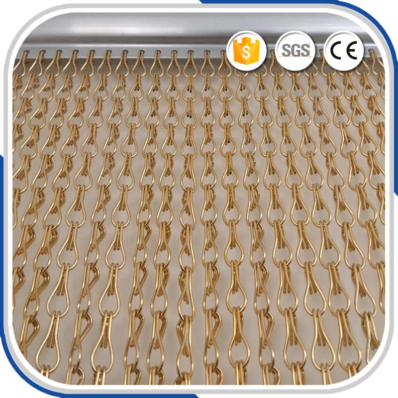 Самая продаваемая алюминиевая цепь с двойным крюком|fly screen|curtain mosquitoesmosquito screen |