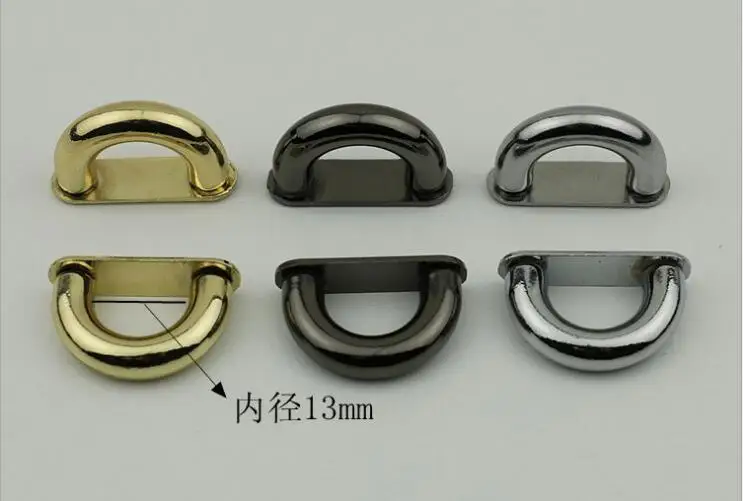 

(20 PCS/lot) Wholesale Handbag Hardware Accessories High-end handbag leather goods Metal arch bridge bag hook accessories