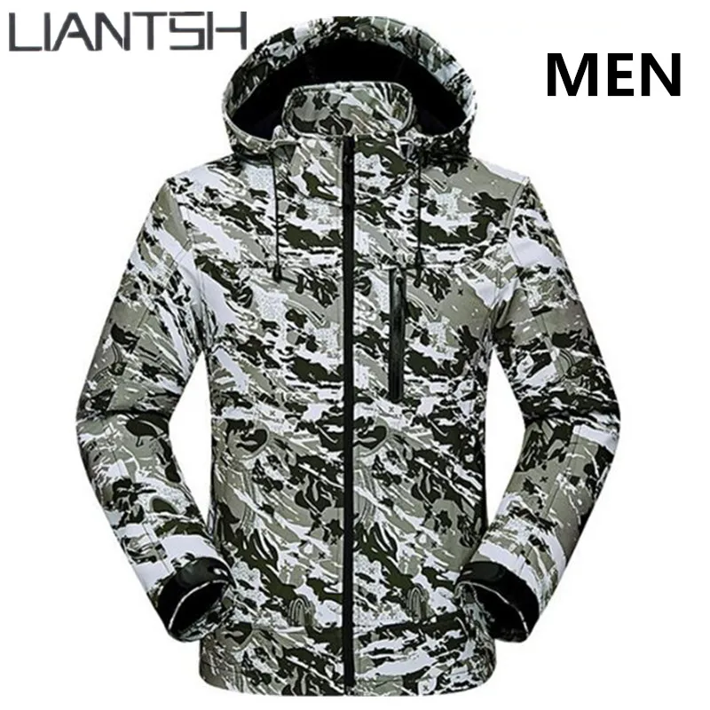 Polar Hooded Army Military Green Man Fleece Tad Men Hiking Jacket