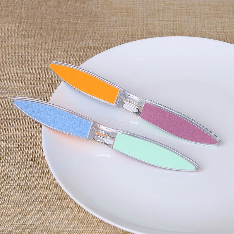

1 PCS Polishing Six Sides Diamond Nail File Creative Nail File Tool Professional Sanding Nail File Nail Art Tool 2019