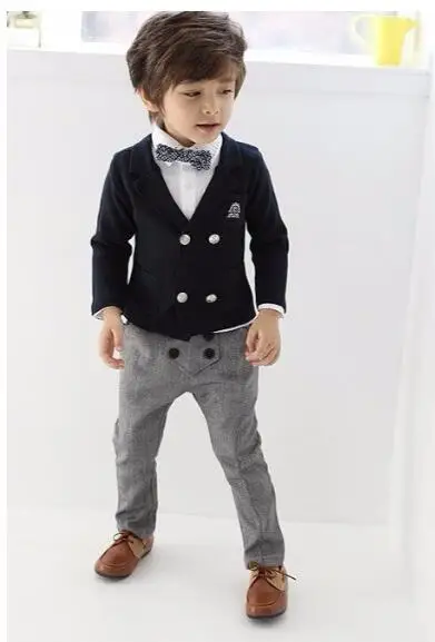 3 Piece Blazers Jackets For Baby Boys Wedding Suits Kids Clothes 3 Piece Blazers Jackets For Baby Boys Wedding Suits Kids Clothes Suit Children Lounge Terno Infantil In From Mother