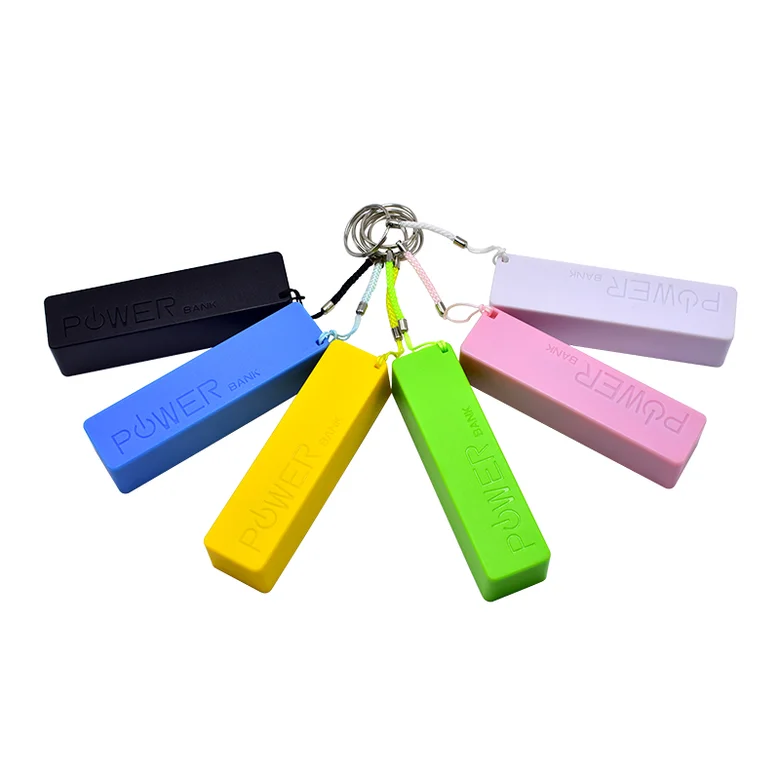 

power bank 3000mAh with keychain mini power bank portable charger bateria externa for iphone 7plus samsung s8 xiaomi