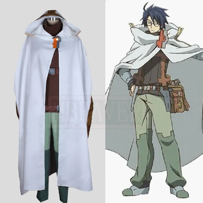 Косплей-костюм с рисунком аниме Log Horizon shiрой сделанный на заказ бесплатная