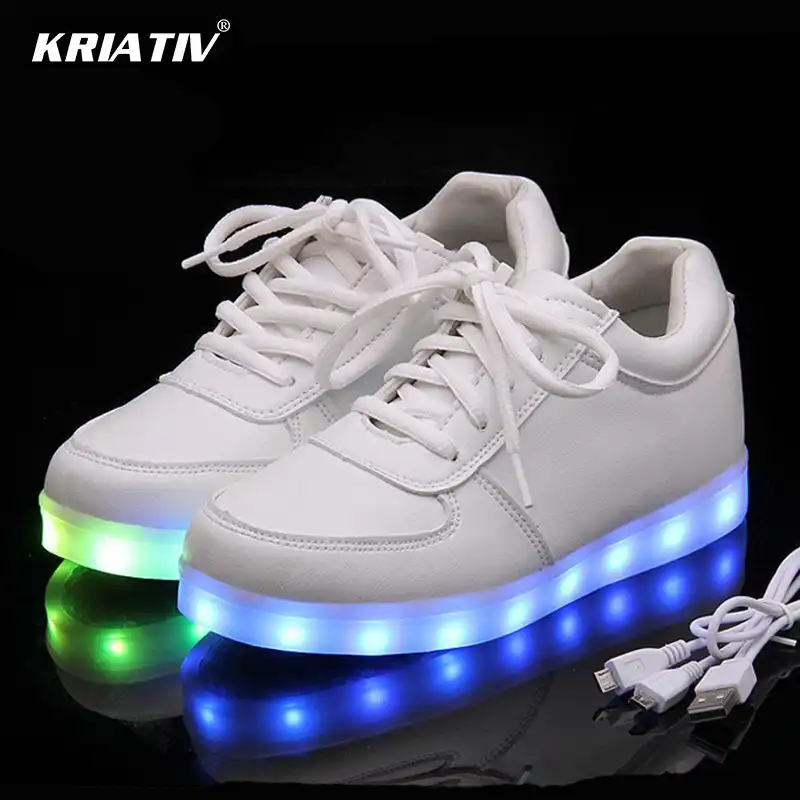 kids light up trainers