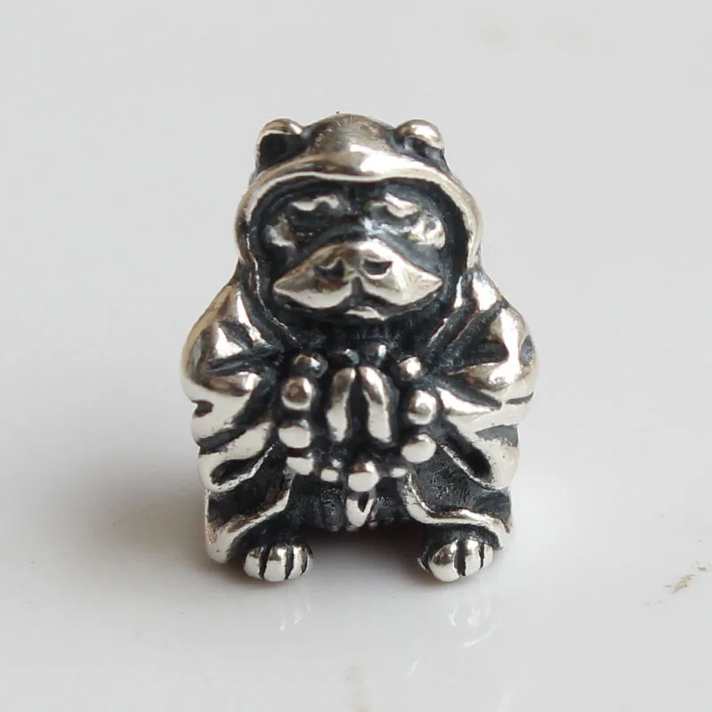 

Worship Year Of The Dog Bead S925 Sterling Silver Charm Fit European DIY Woman Original Troll And Pan Bracelet Gift Jewelry