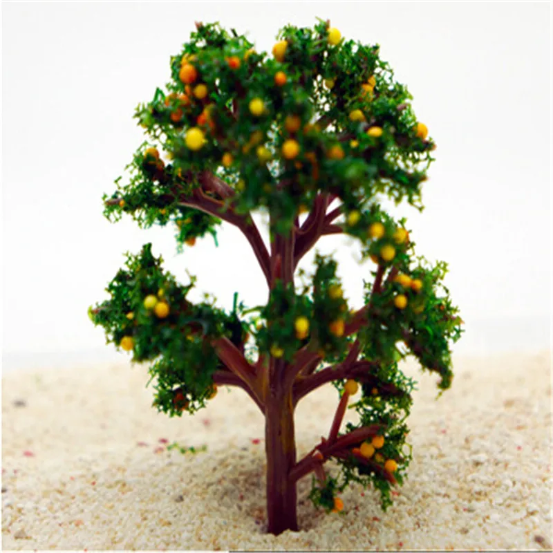 

1Pcs/ artificial fruit tree /miniatures/cute plants/fairy garden gnome/moss terrarium decor/crafts/bonsai/bottle garden/p010 DIY