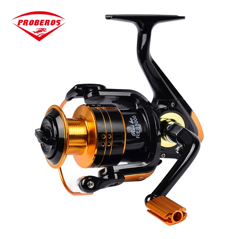 

PRO BEROS RAPID 5.2:1 12BB Spinning Fishing Reel Anti-corrosion Sea Saltwater Fishing Wheel REB 1000 3000 4000 5000 6000 7000