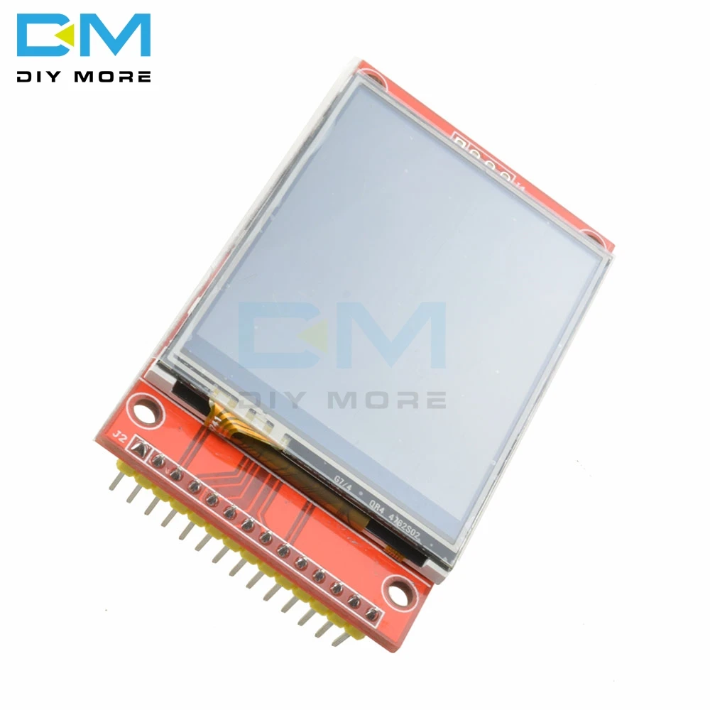 2,4 дюймов SPI TFT lcd Сенсорная панель модуль последовательного порта 240x320 2," SPI серийный Белый светодиодный дисплей