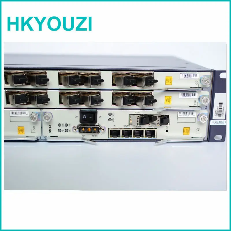 

ZXA10 C320 OLT, SMXA/3 Card*2PCS with 2port 10G+2port 1G uplink, control,DC power with 2pcs GTGO board