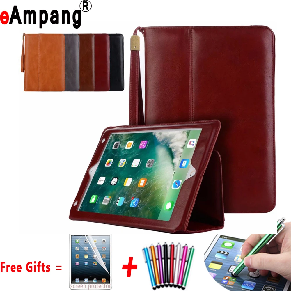 

Premium Leather Case for Apple iPad 2 3 4 9.7 inch Handheld Magnet Smart Cover Coque Capa Funda for iPad 2 3 4 with Card Pocket
