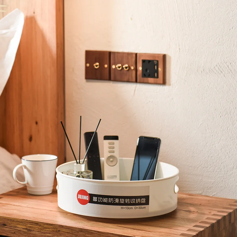 360 للتدوير البلاستيك ماكياج المنظم التجميل الحاويات صينية المكياج حامل صناديق سلة فرشاة سطح المكتب الحمام حقيبة للتخزين 360 للتدوير البلاستيك ماكياج المنظم التجميل الحاويات صينية المكياج حامل صناديق سلة فرشاة سطح المكتب الحمام حقيبة للتخزين