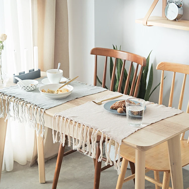 Minimalism-Table-Runner-with-Tassel-Macrame-Tafel-Loper-Caminos-De-Mesas-Modern-Home-Hotel-Decor-Dining-Table-Decoration-40x50cm-016