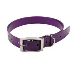 JanPet Fashion Waterproof Deodorant Dog Collars - High - Quality, Easy - Clean, Dirt - Resistant in 10 Vibrant Colors - S (Purple)