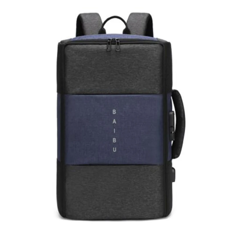 Новый для мужчин Anti theft рюкзак зарядка через usb 15,6 "Ноутбук Рюкзаки Мода школьный мужской подростковый женщин водонепроница