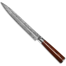Qing Brand VG10 Damascus Steel font b Kitchen b font font b Knife b font 8